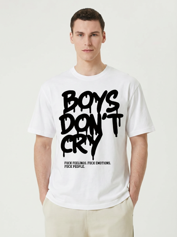 HIMAM’S "Boys Don't Cry" Heavyweight Tee