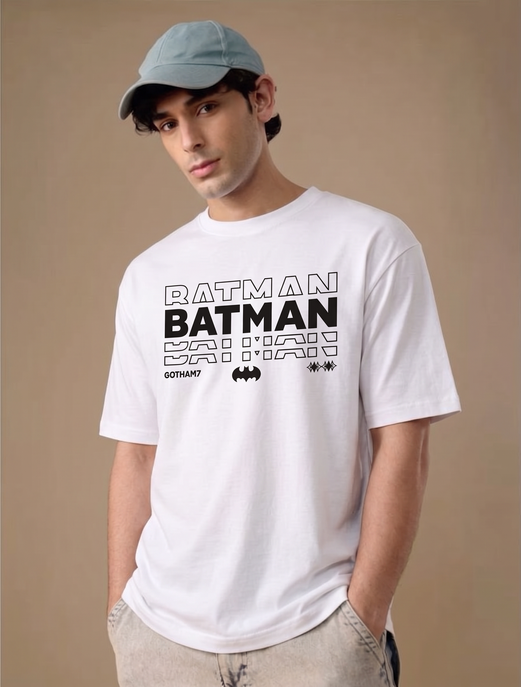 HIMAM'S Batman Special Heavy weight Tee