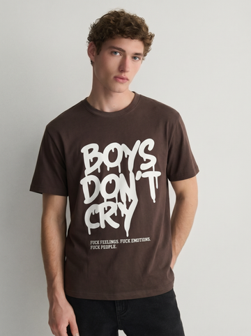 HIMAM’S "Boys Don't Cry" Heavyweight Tee