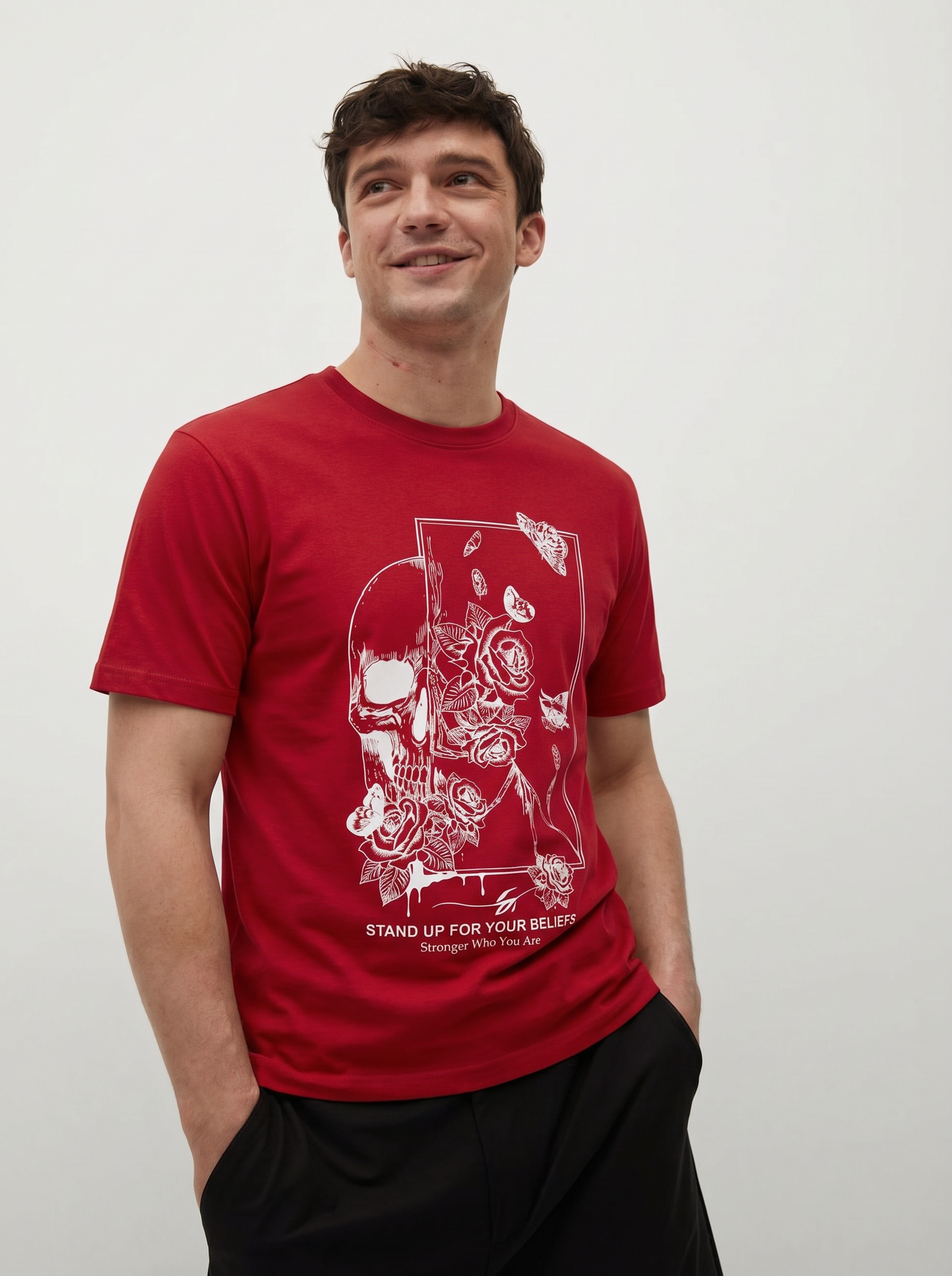 HIMAM’S "Beliefs" Heavyweight Skull Tee