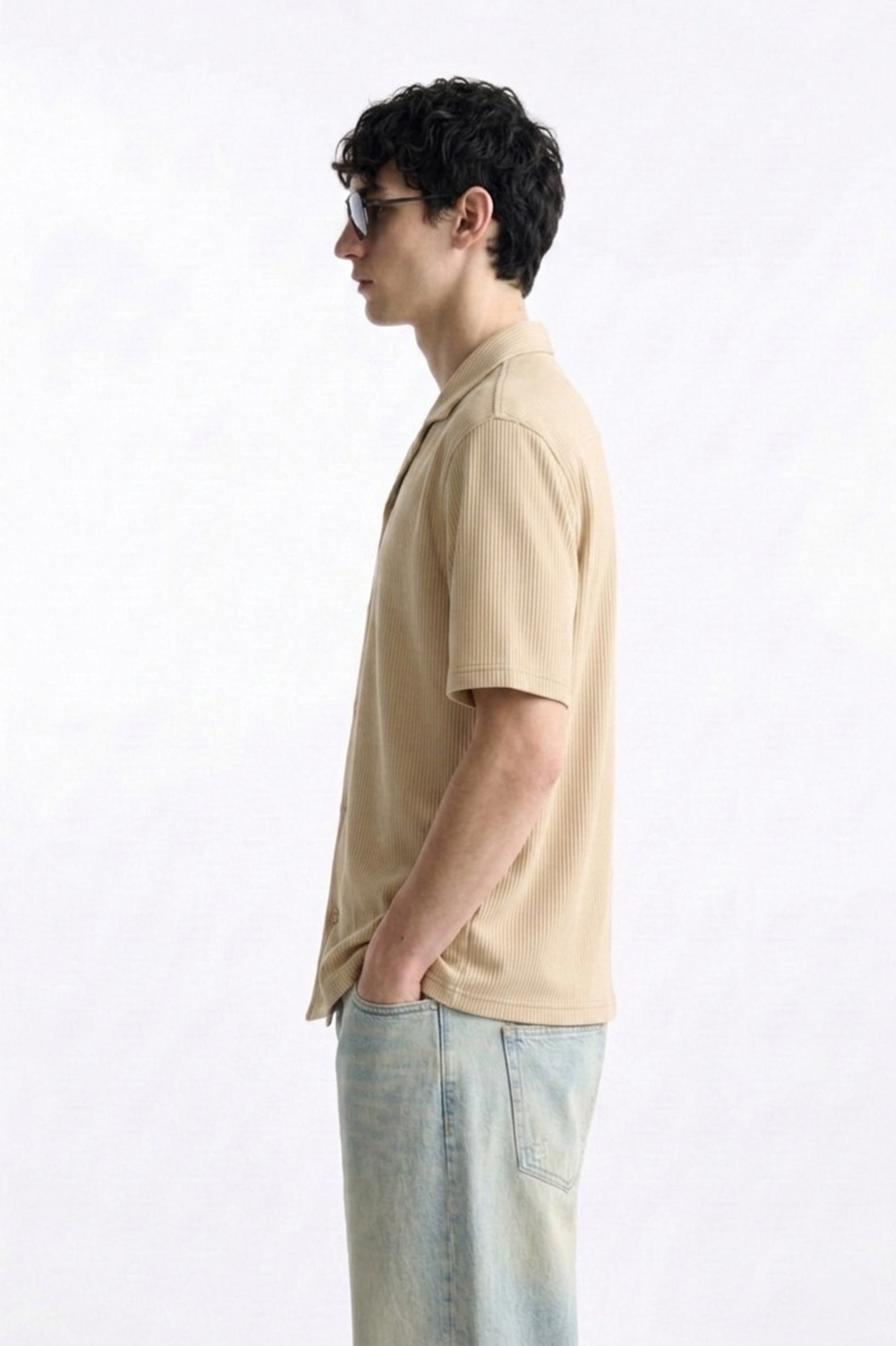 HIMAMS'S Luxe  Resort Cubbon Collar Shirt